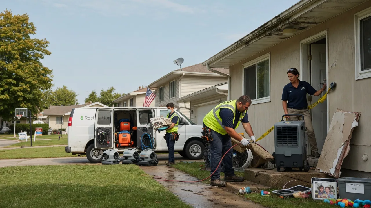 Water Damage Restoration in Deloit, IA near me